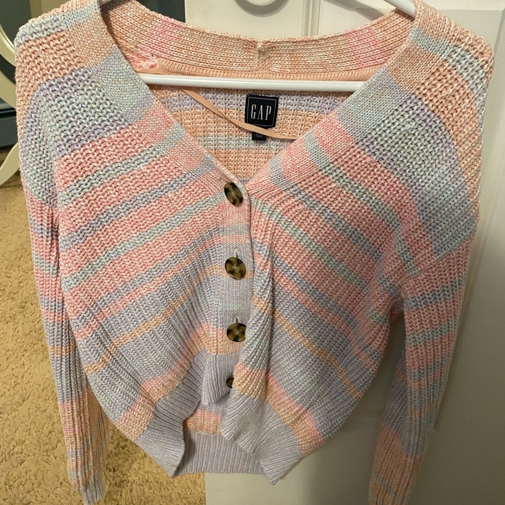 Gap cardigan multi colored